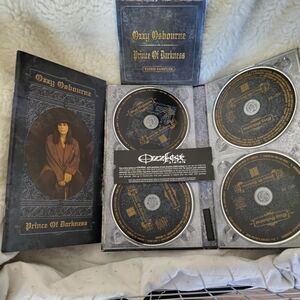 Prince of Darkness  Ozzy Osbourne CD Set - Black and Gold